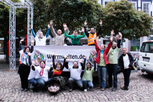 Team Wurmwelten Apfelfest 2012