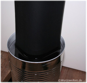 Wurmkisten Bein