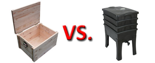 Wurmkiste vs. Wurmfarm / Holz vs. Kunststoff: Ein Vergleich