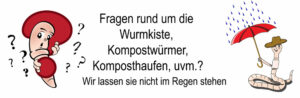 Häufige Fragen Wurmkisten und Kompostwürmer